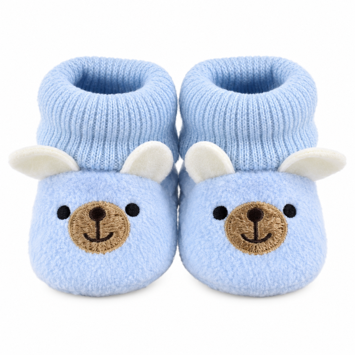 Slofjes beer, blauw