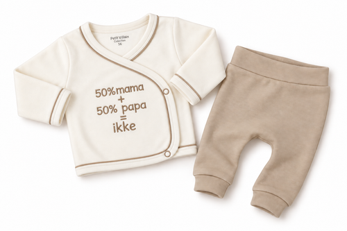 2-delig pakje 50% mama + 50% papa, zand
