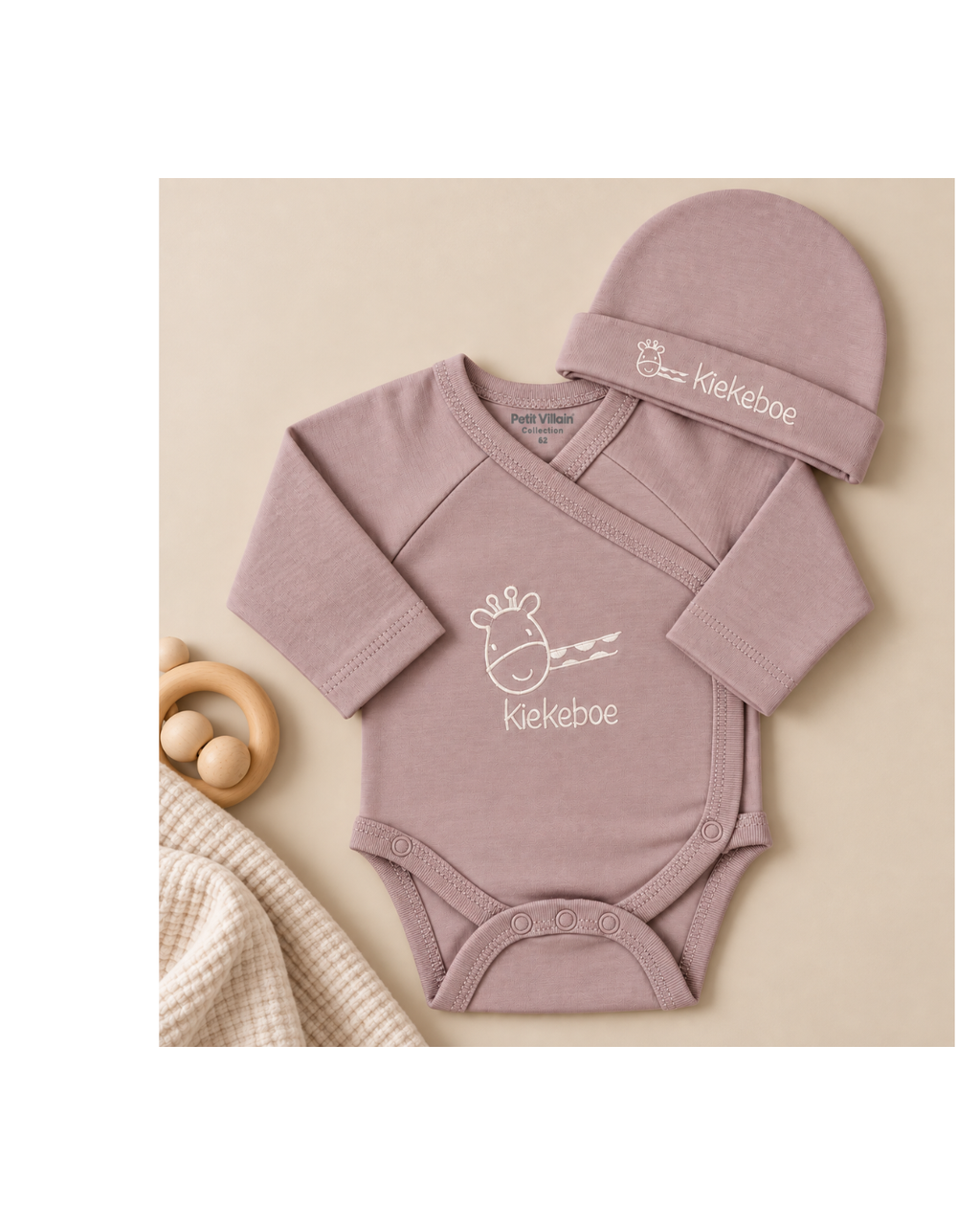 2-delige giftset kiekeboe, oudroze
