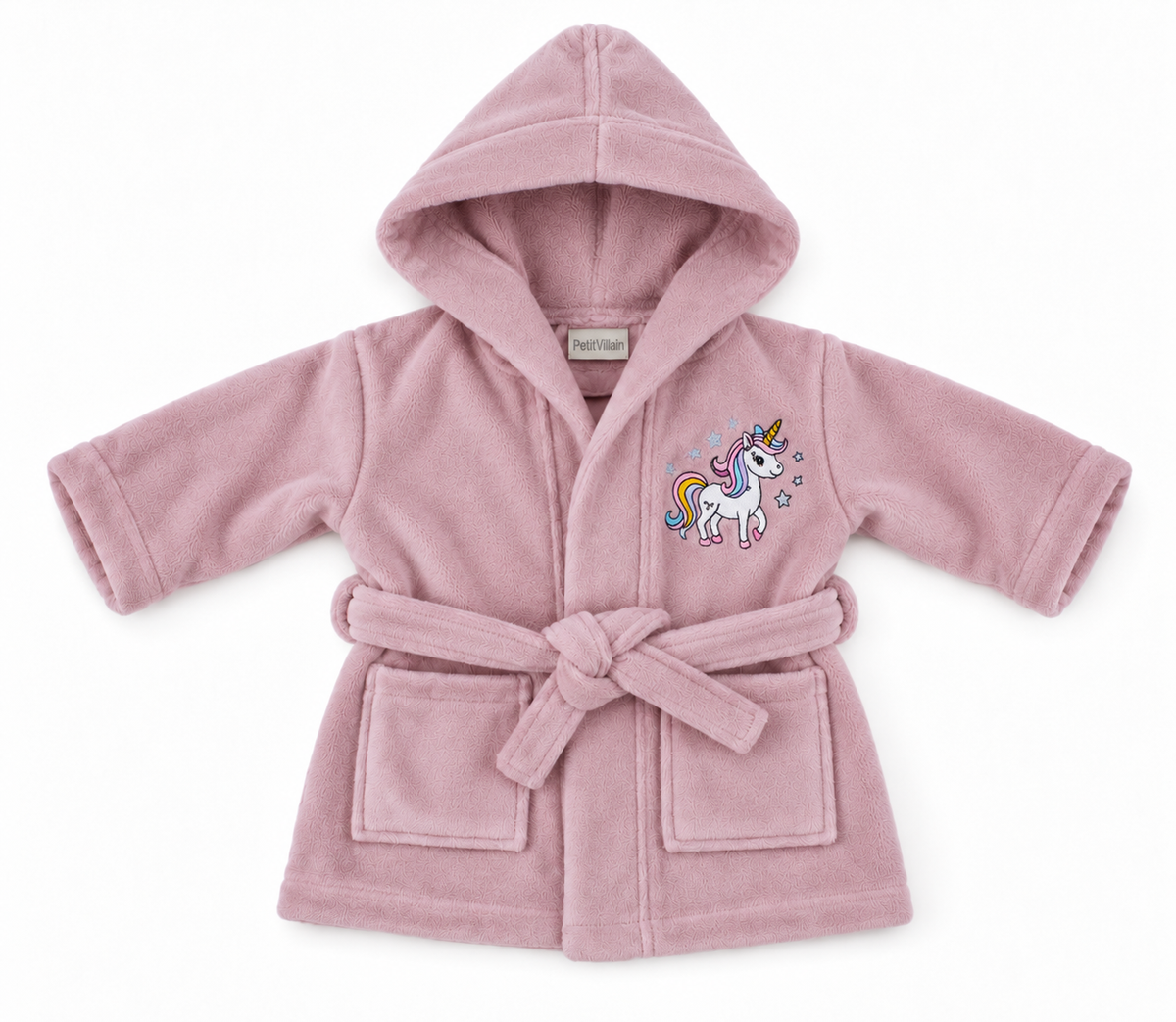 Badjas unicorn, oudroze