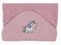 Badcape unicorn, oudroze