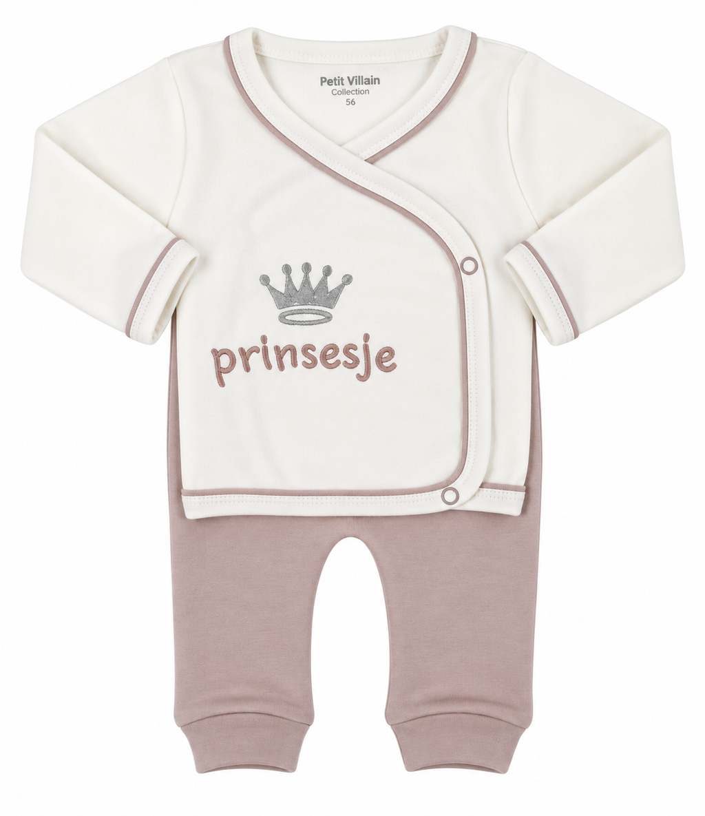 2-delig pakje prinsesje, oudroze