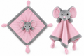 Knuffeldoek olifant, roze