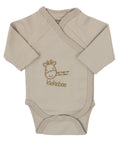 Baby overslagromper kiekeboe, zand