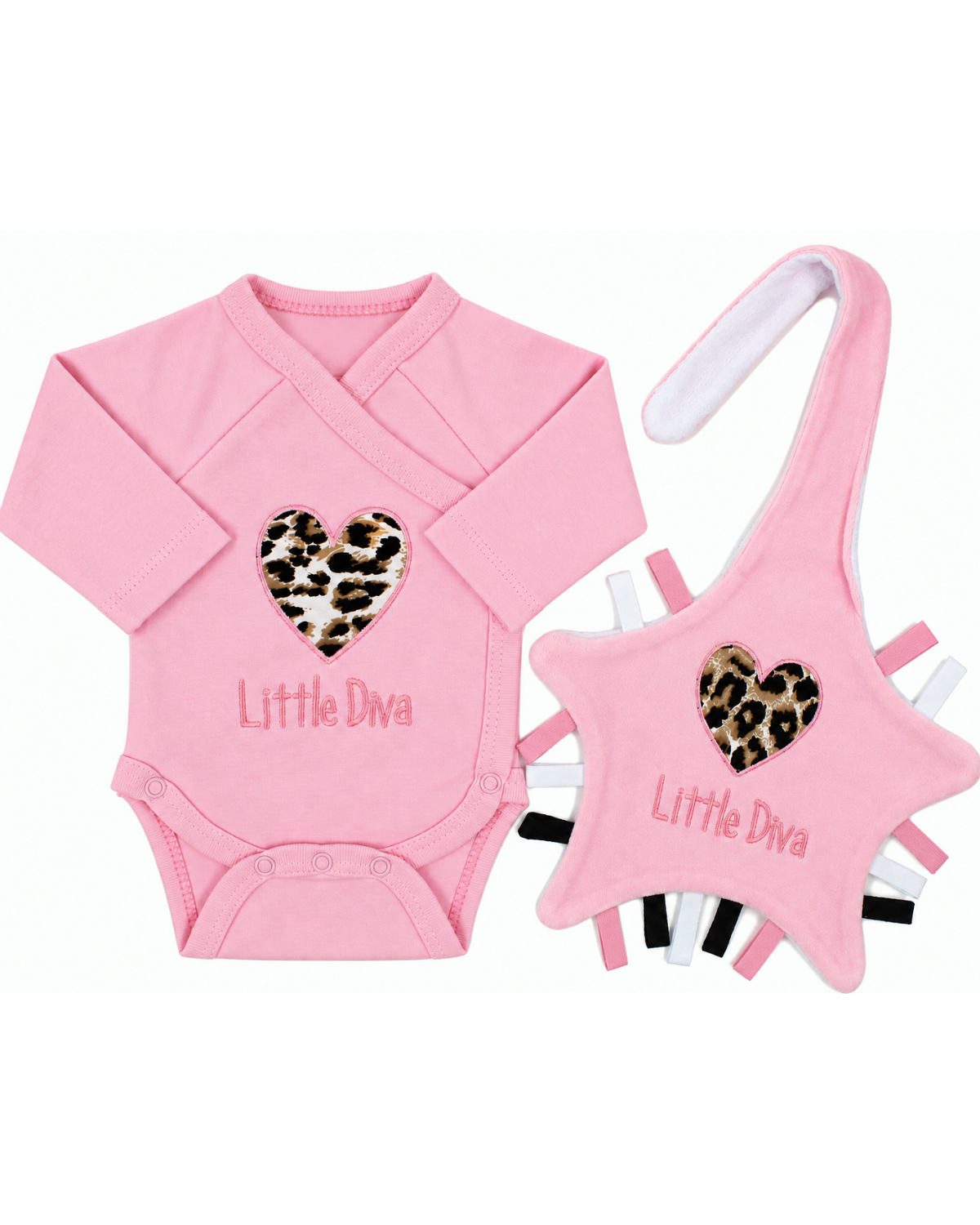 2-delige giftset little diva, roze