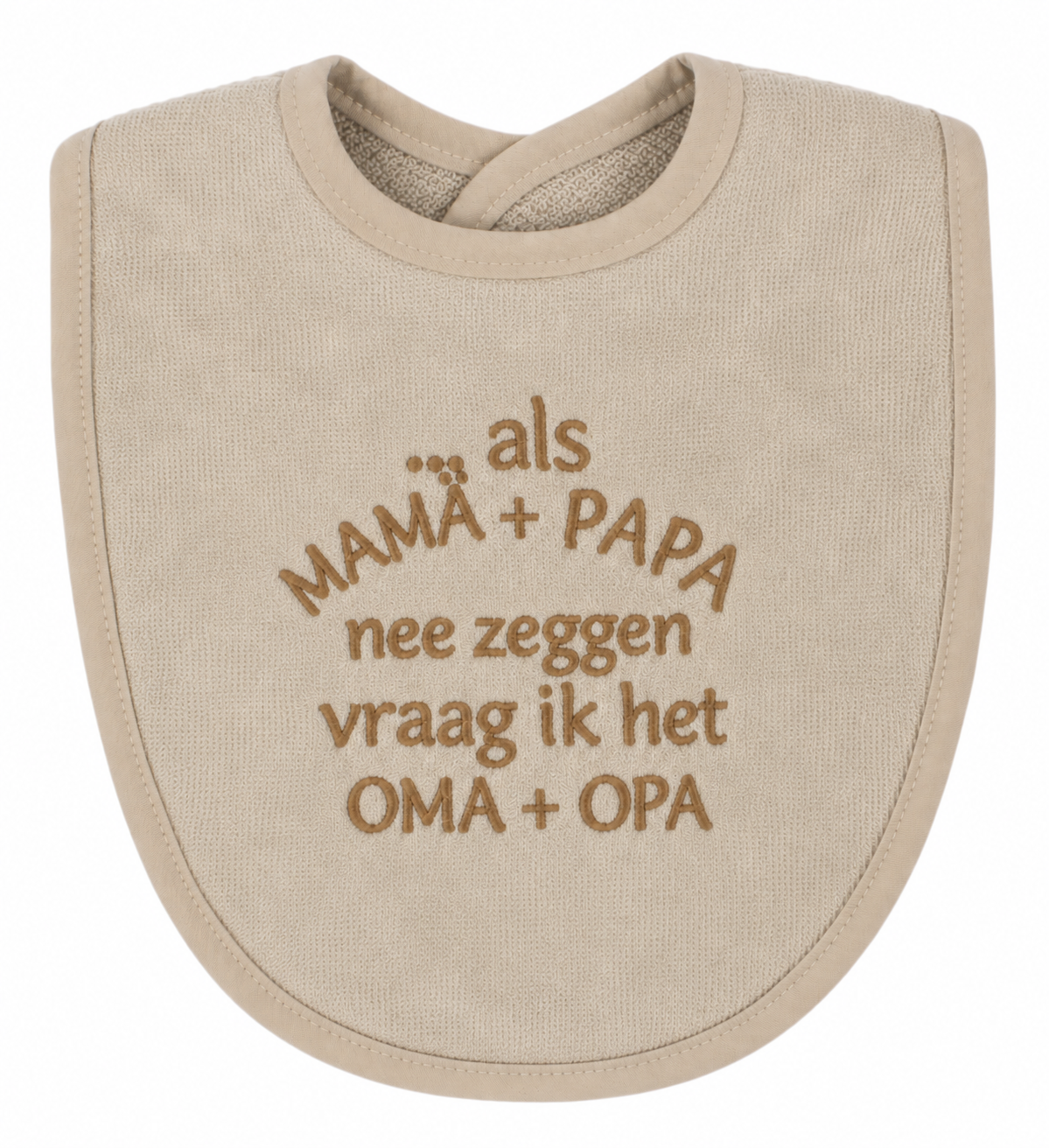 Slab als mama + papa nee zeggen, zand