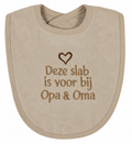 Slab voor bij oma & opa, zand