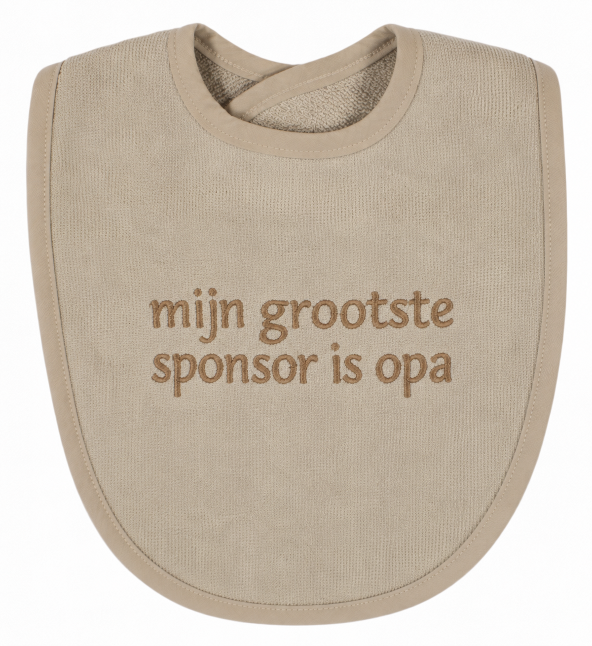 Slab mijn grootste sponsor is opa, zand
