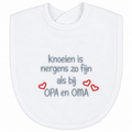 Slab knoeien fijn bij oma & opa, wit/grijs